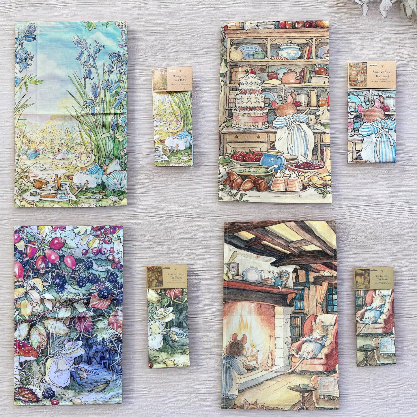 Brambly Hedge Tea Towels