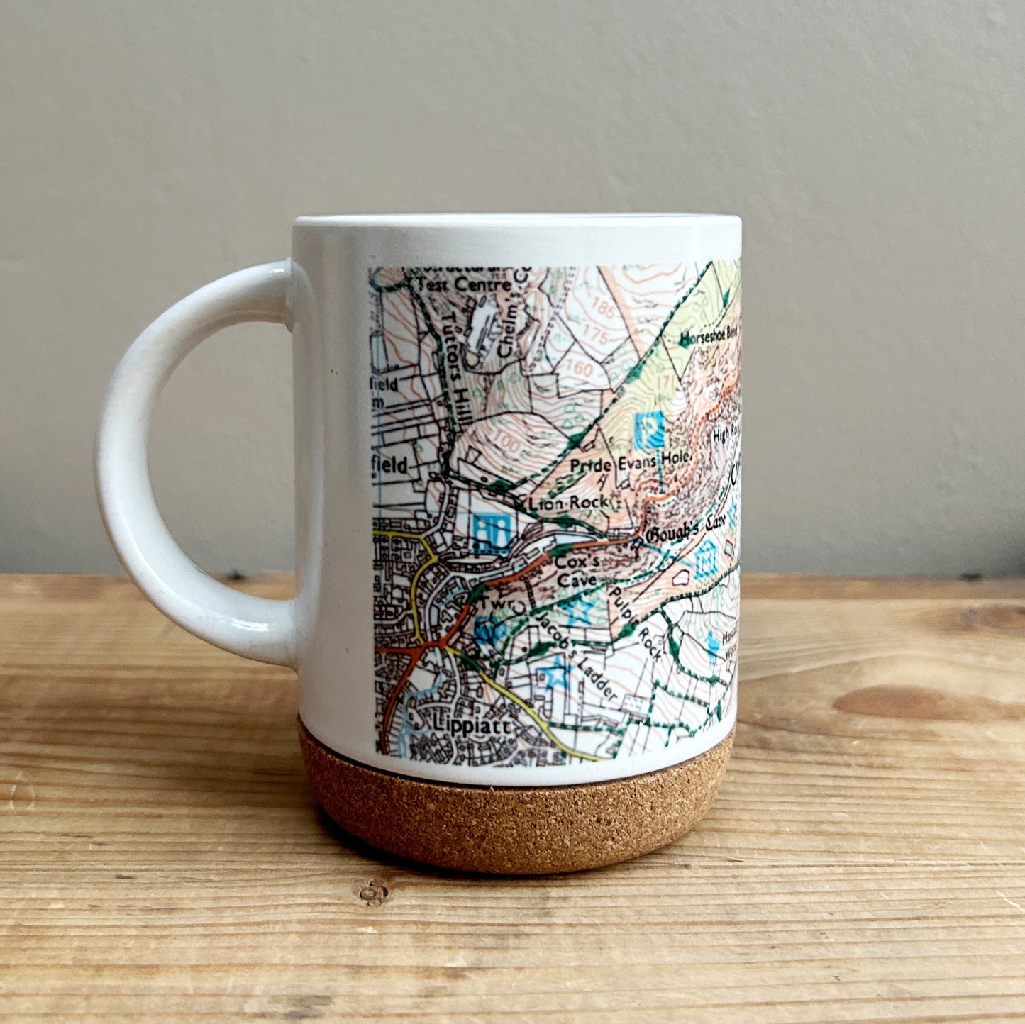 Cork Bottom Ceramic Mugs