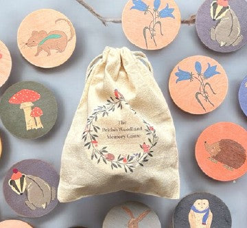 British woodland memory game