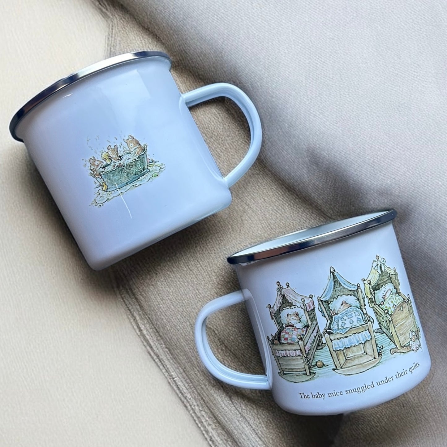 Brambly Hedge Enamel Mugs