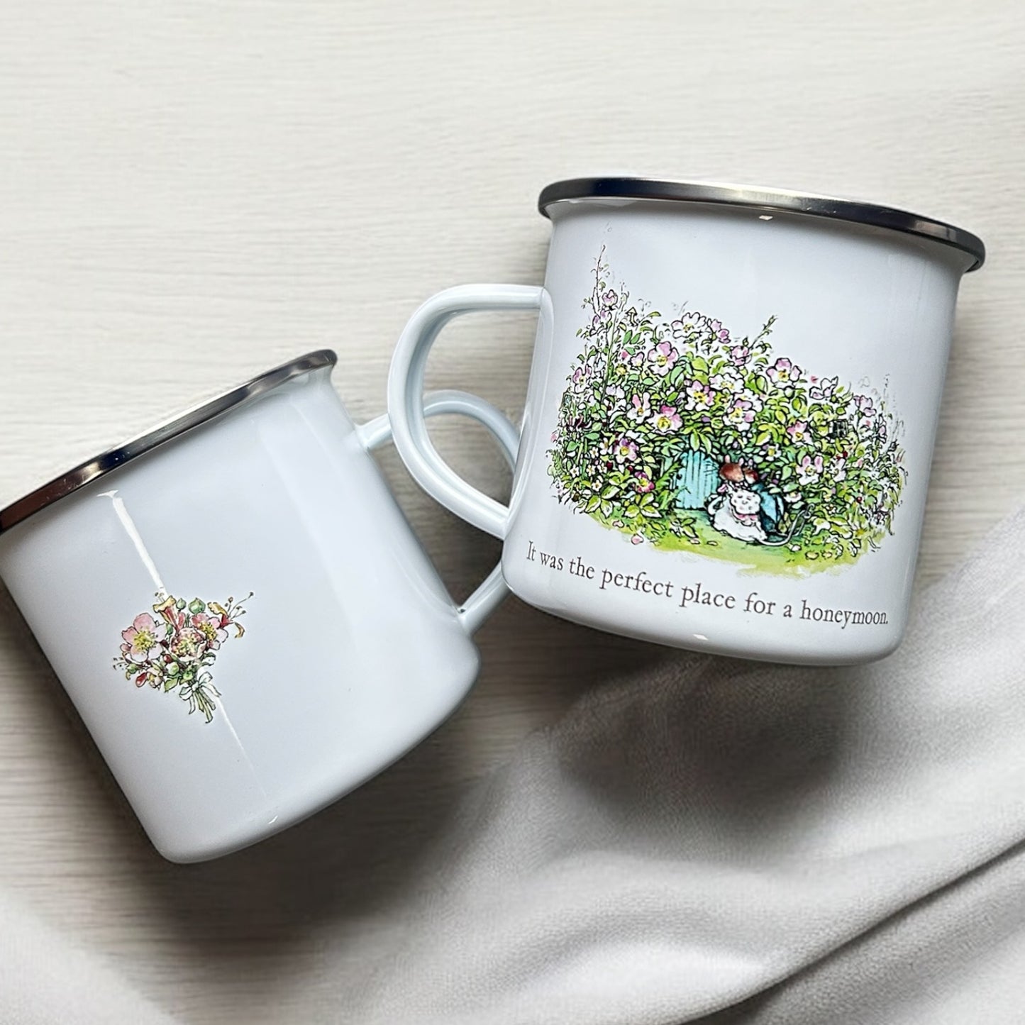 Brambly Hedge Enamel Mugs