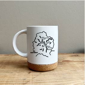 Cork Bottom Ceramic Mugs